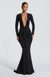 Robe Longue Longue - Noir