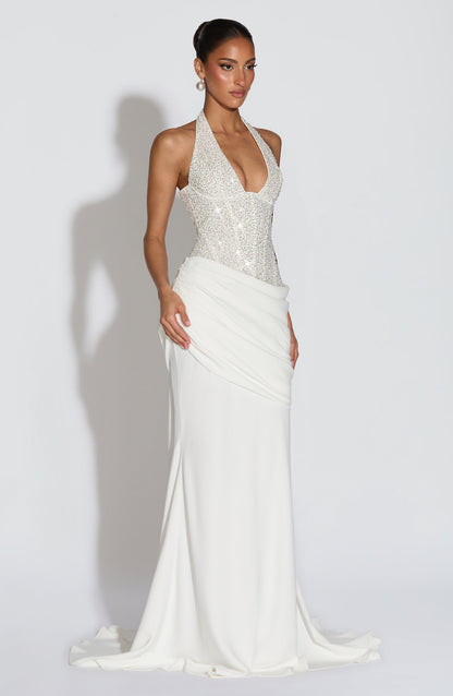 Robe Longue Taylor - Ivoire