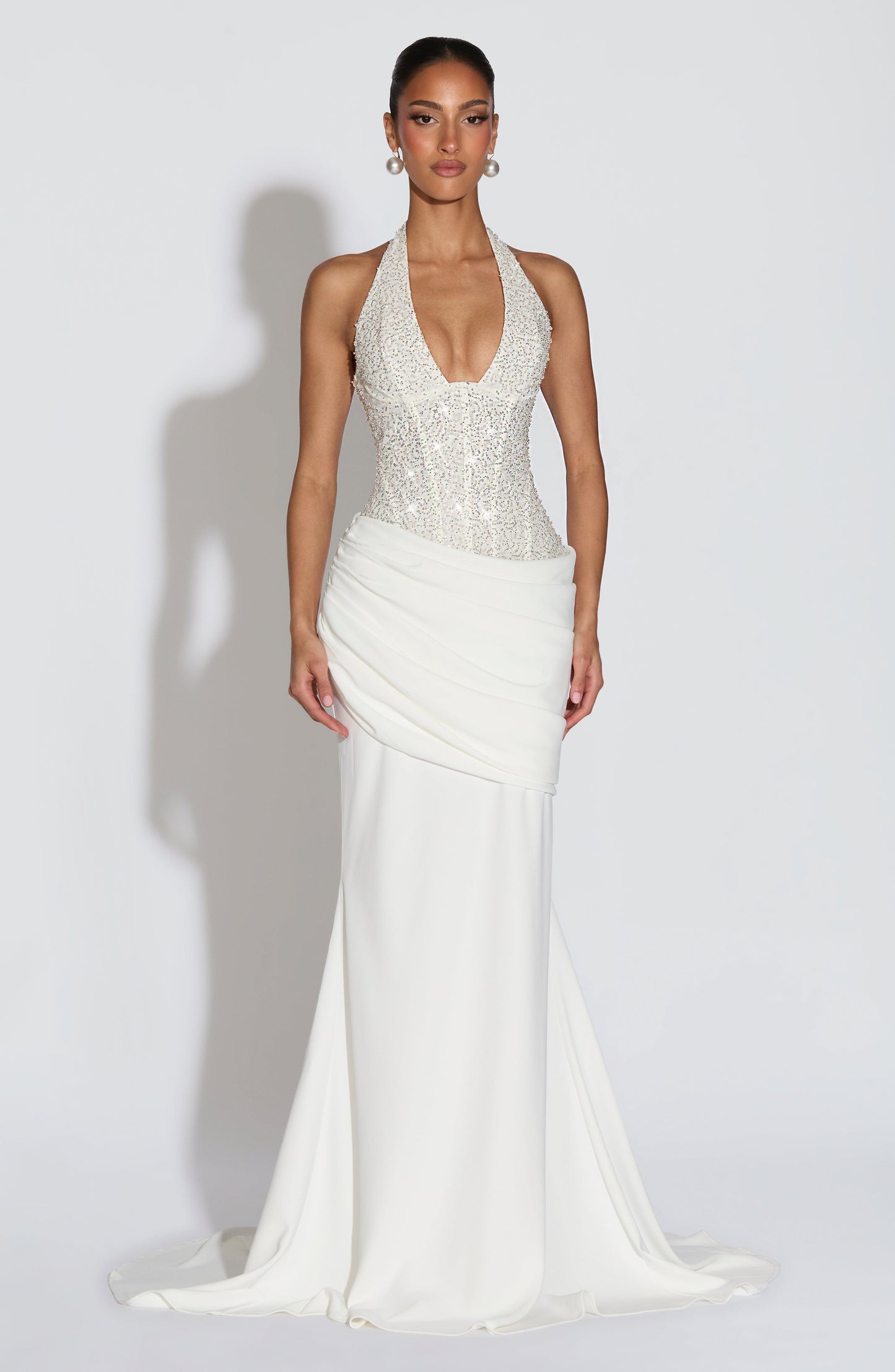 Robe Longue Taylor - Ivoire