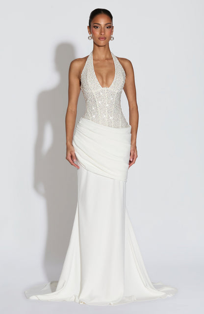 Robe Longue Taylor - Ivoire