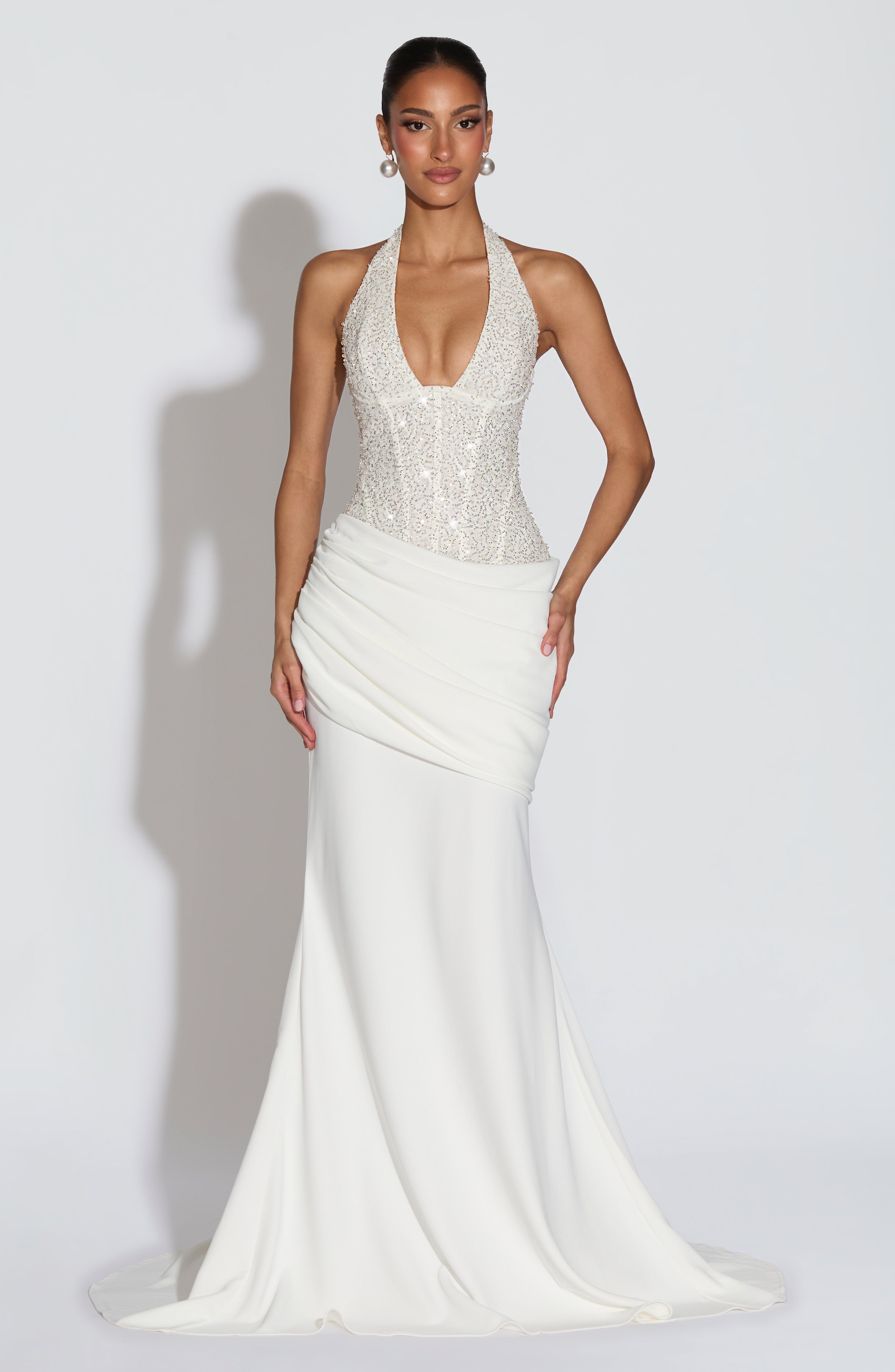 Robe Longue Taylor - Ivoire