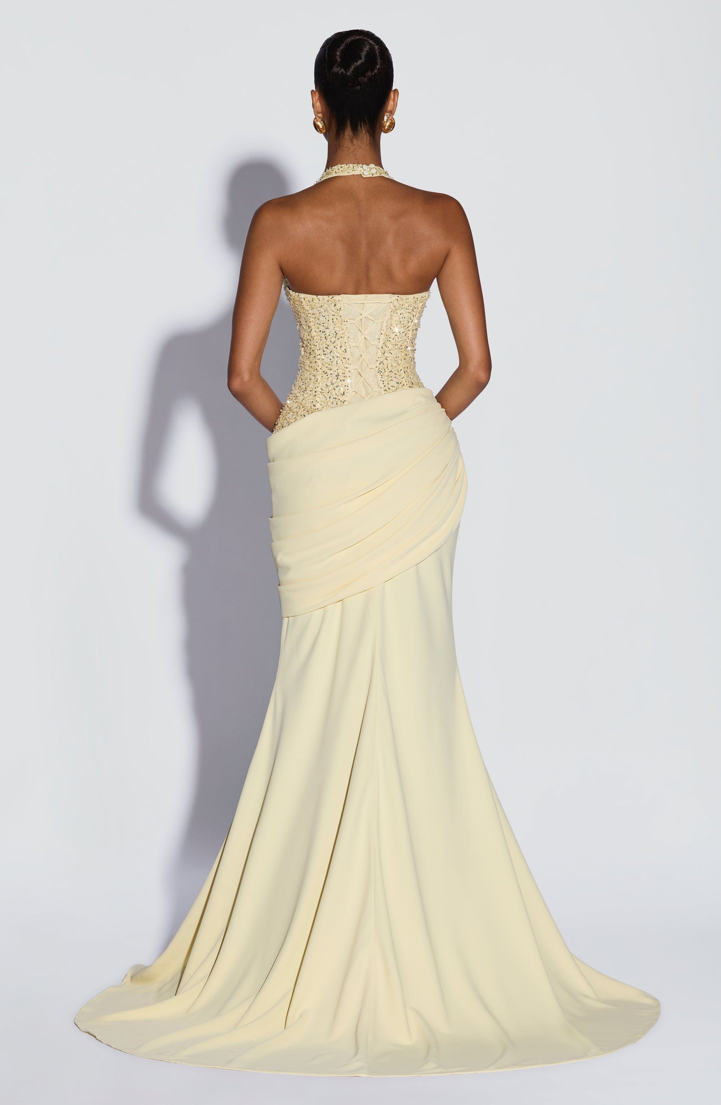 Robe Longue Robe - Jaune citron