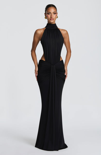 Robe Longue Thekla - Noir
