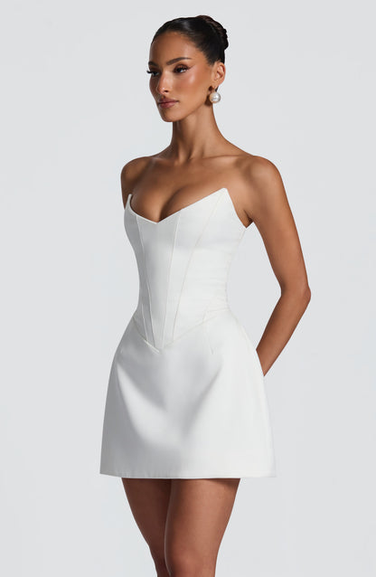 Robe Courte Torin - Ivoire