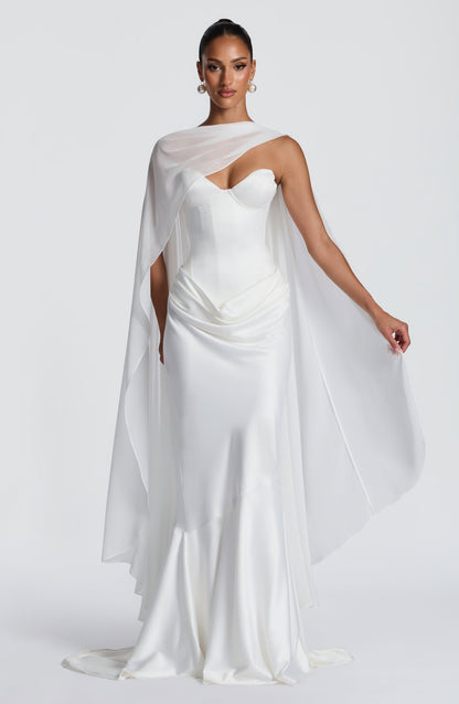 Robe Longue Vaila - Ivoire