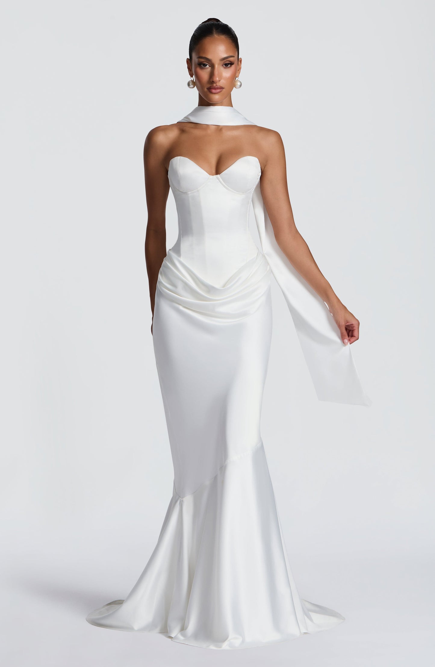 Robe Longue Vaila - Ivoire