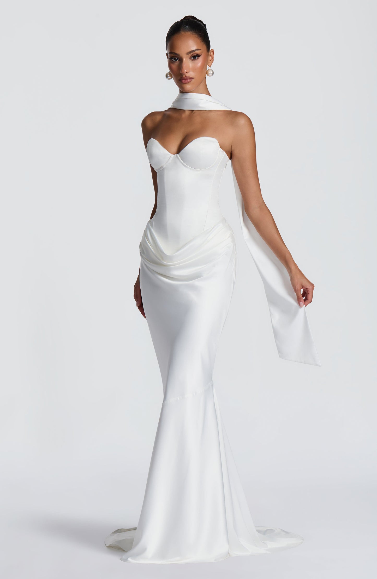 Robe Longue Vaila - Ivoire