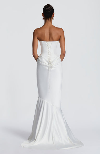 Robe Longue Vaila - Ivoire