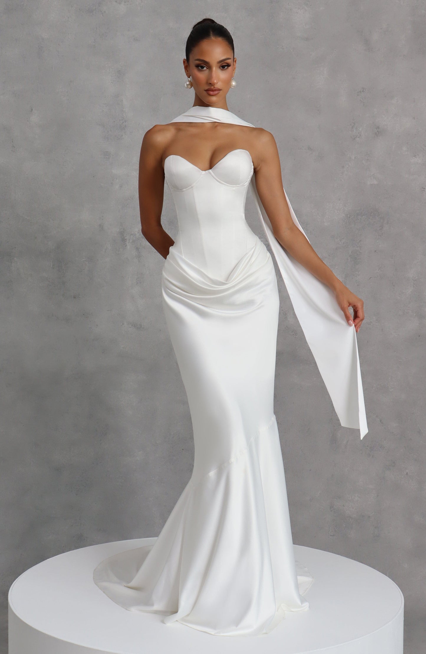 Robe Longue Vaila - Ivoire