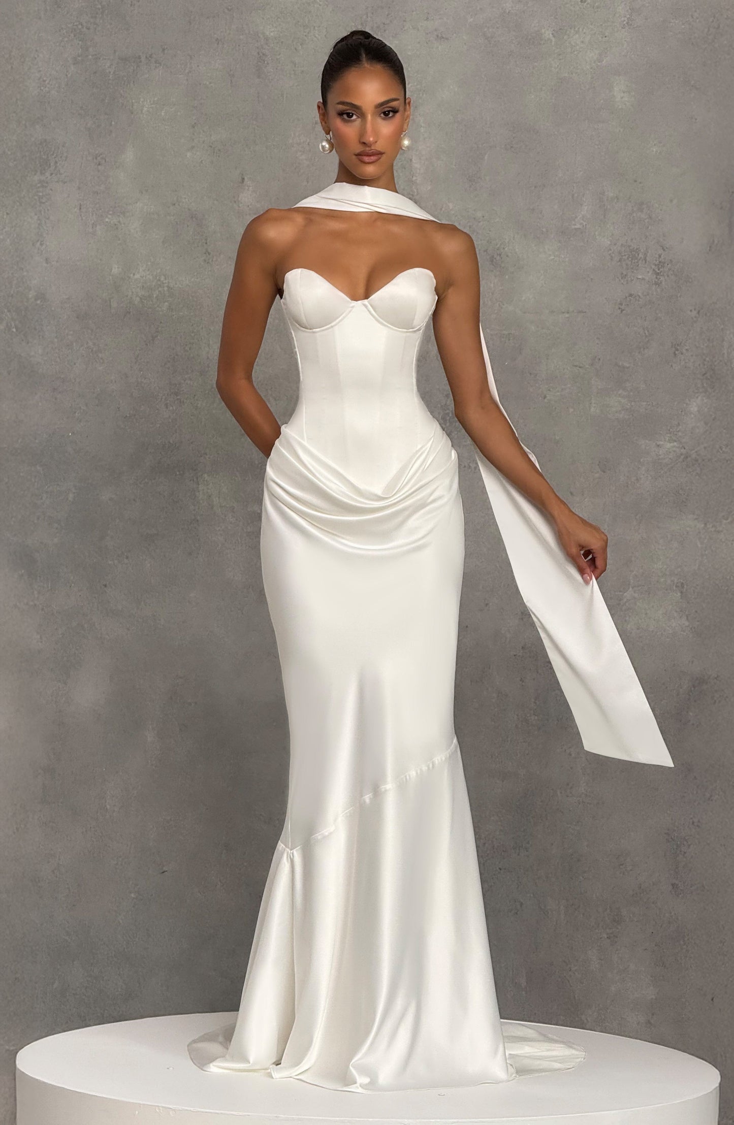 Robe Longue Vaila - Ivoire