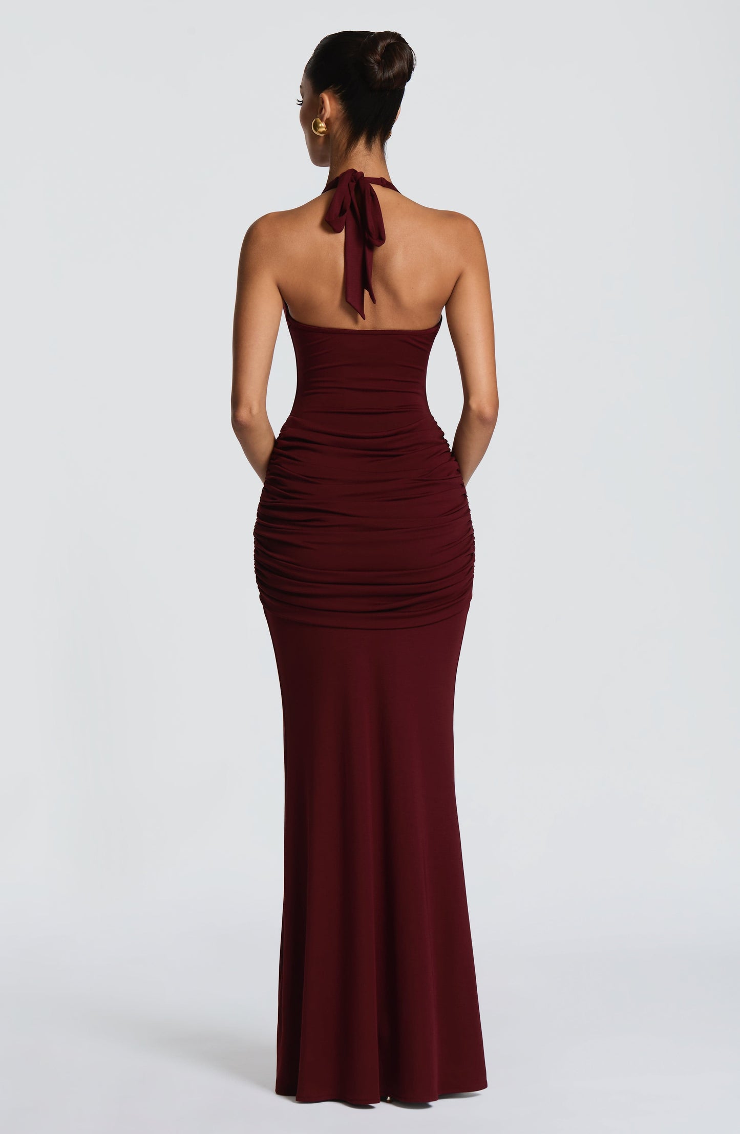 Robe Longue Robe - Cerise laquée