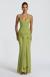 Robe Longue Veneda - Vert olive