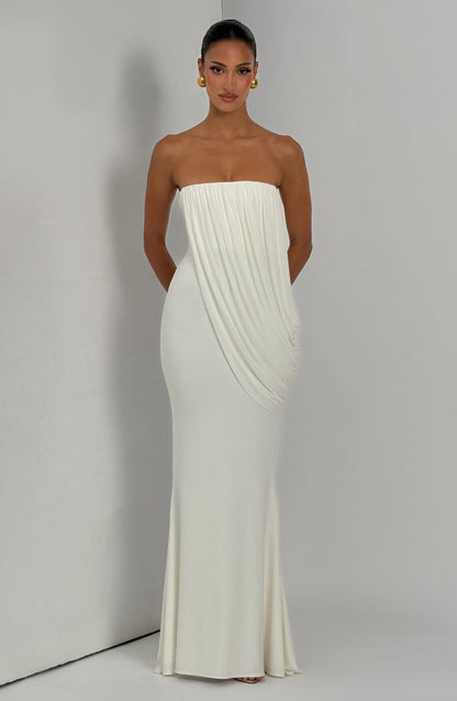 Robe Longue Vienna - Ivoire