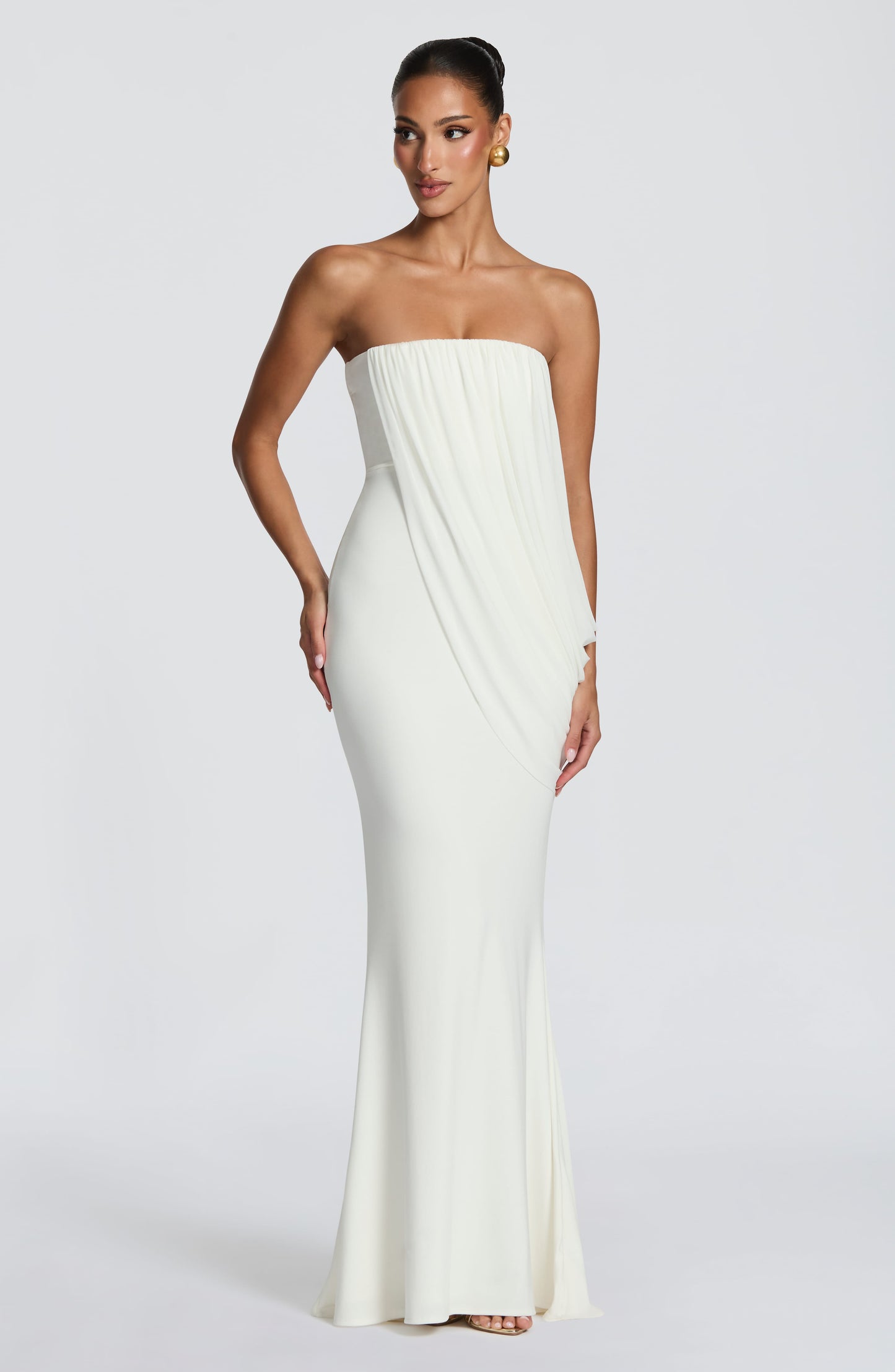 Robe Longue Vienna - Ivoire