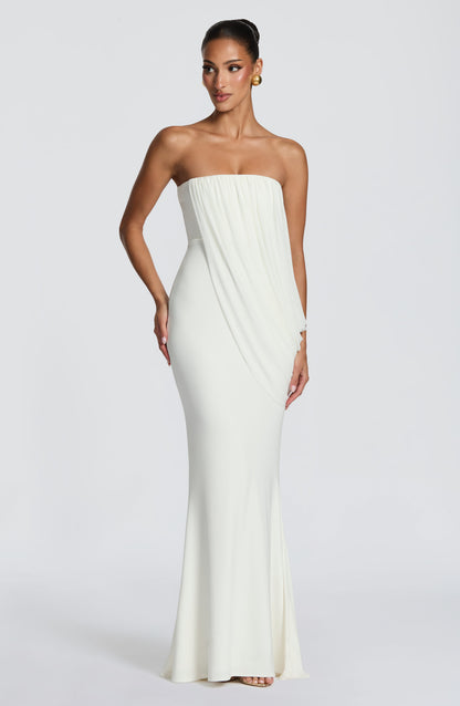 Robe Longue Vienna - Ivoire