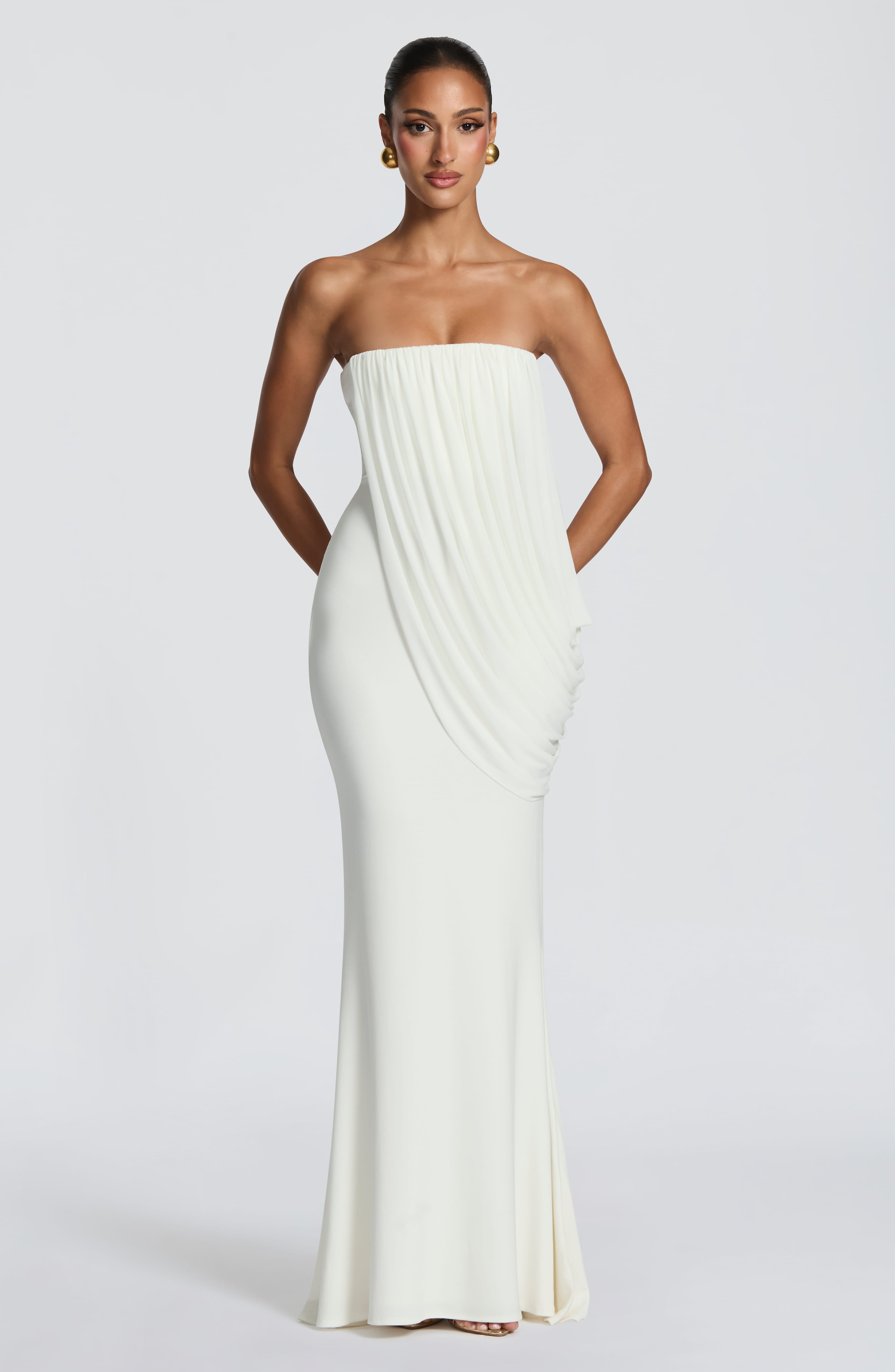 Robe Longue Vienna - Ivoire