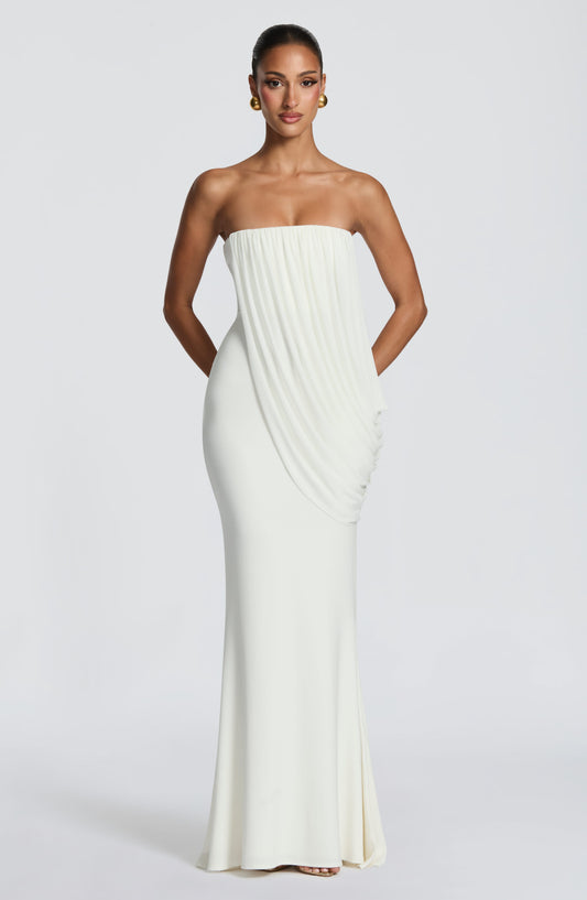 Robe Longue Vienna - Ivoire