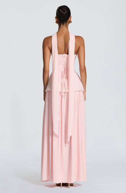 Robe Longue Longue - Blush