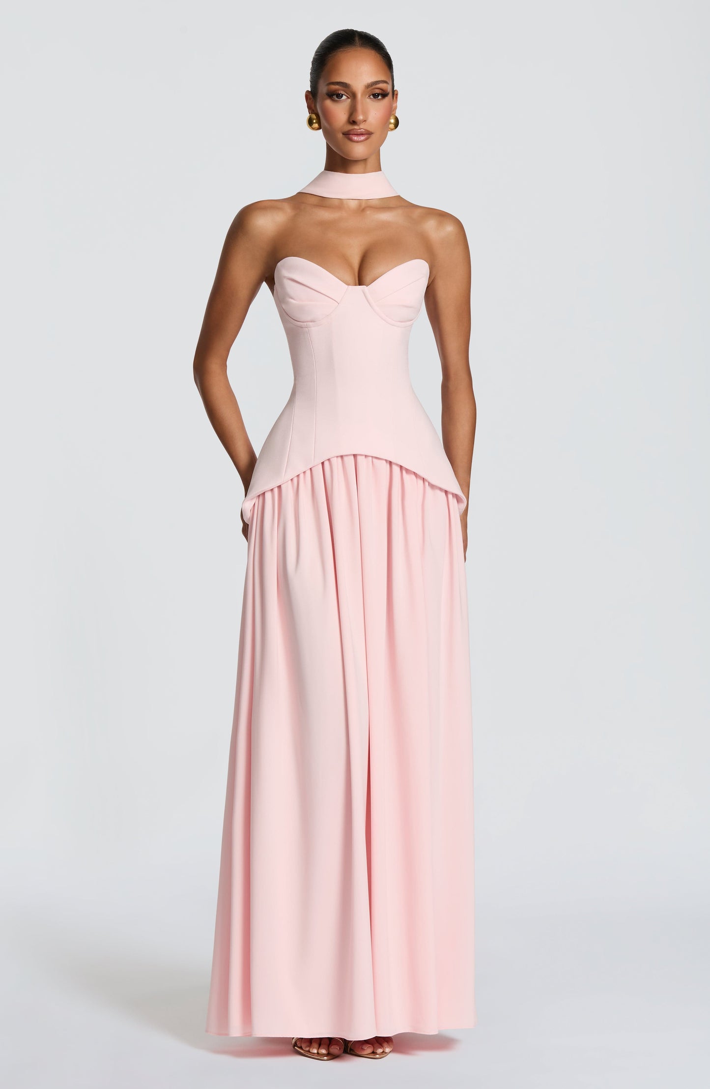 Robe Longue Longue - Blush