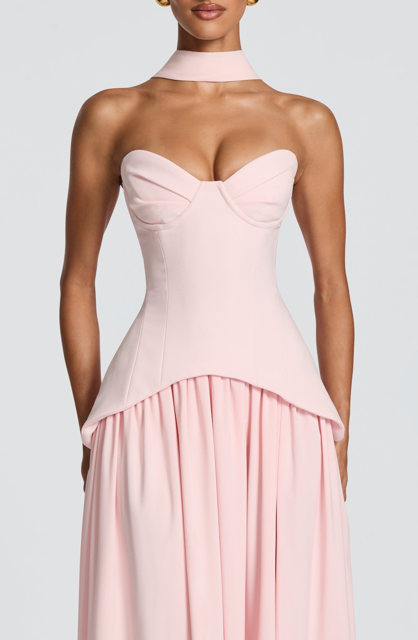 Robe Longue Longue - Blush