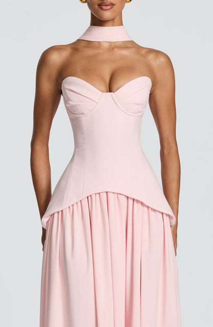 Robe Longue Longue - Blush