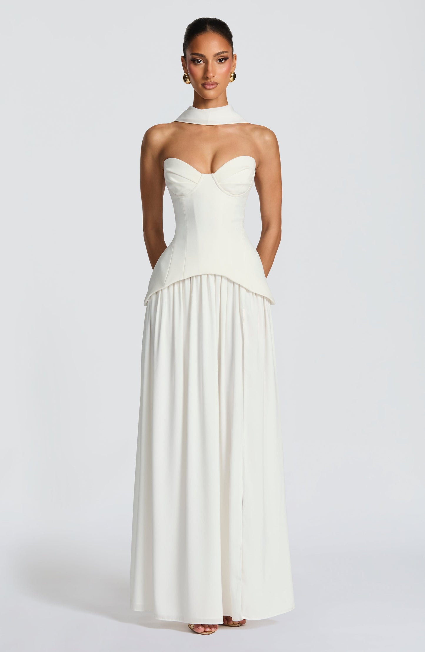 Robe Longue Vietta - Ivoire
