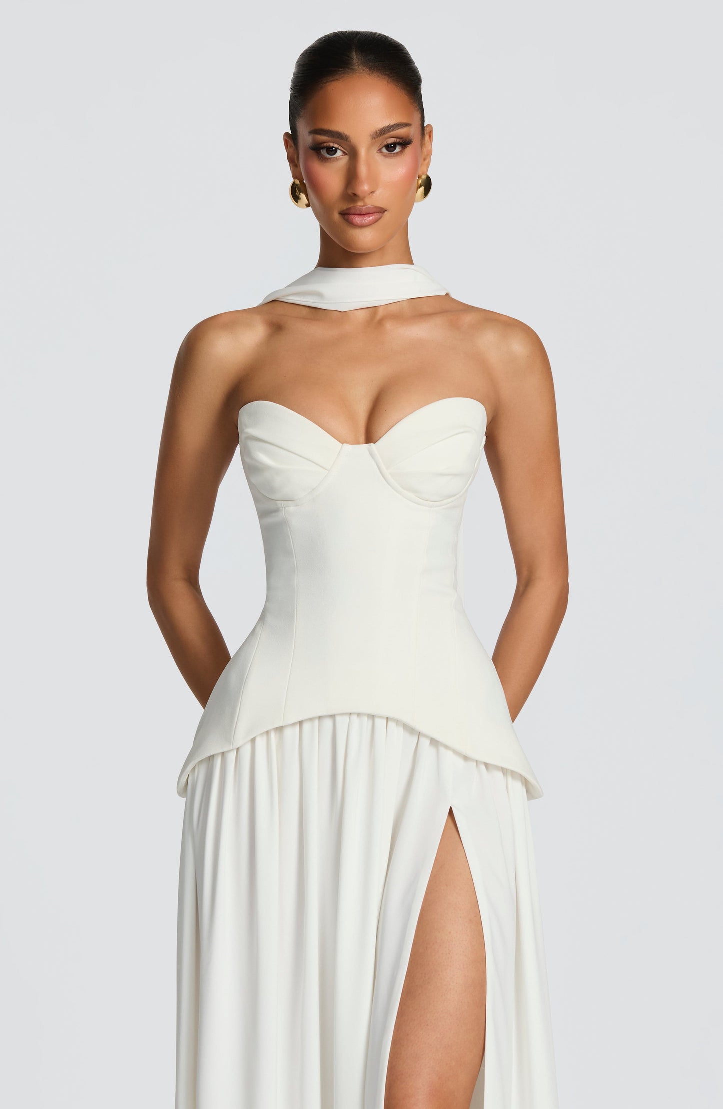 Robe Longue Vietta - Ivoire