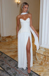 Robe Longue Vietta - Ivoire