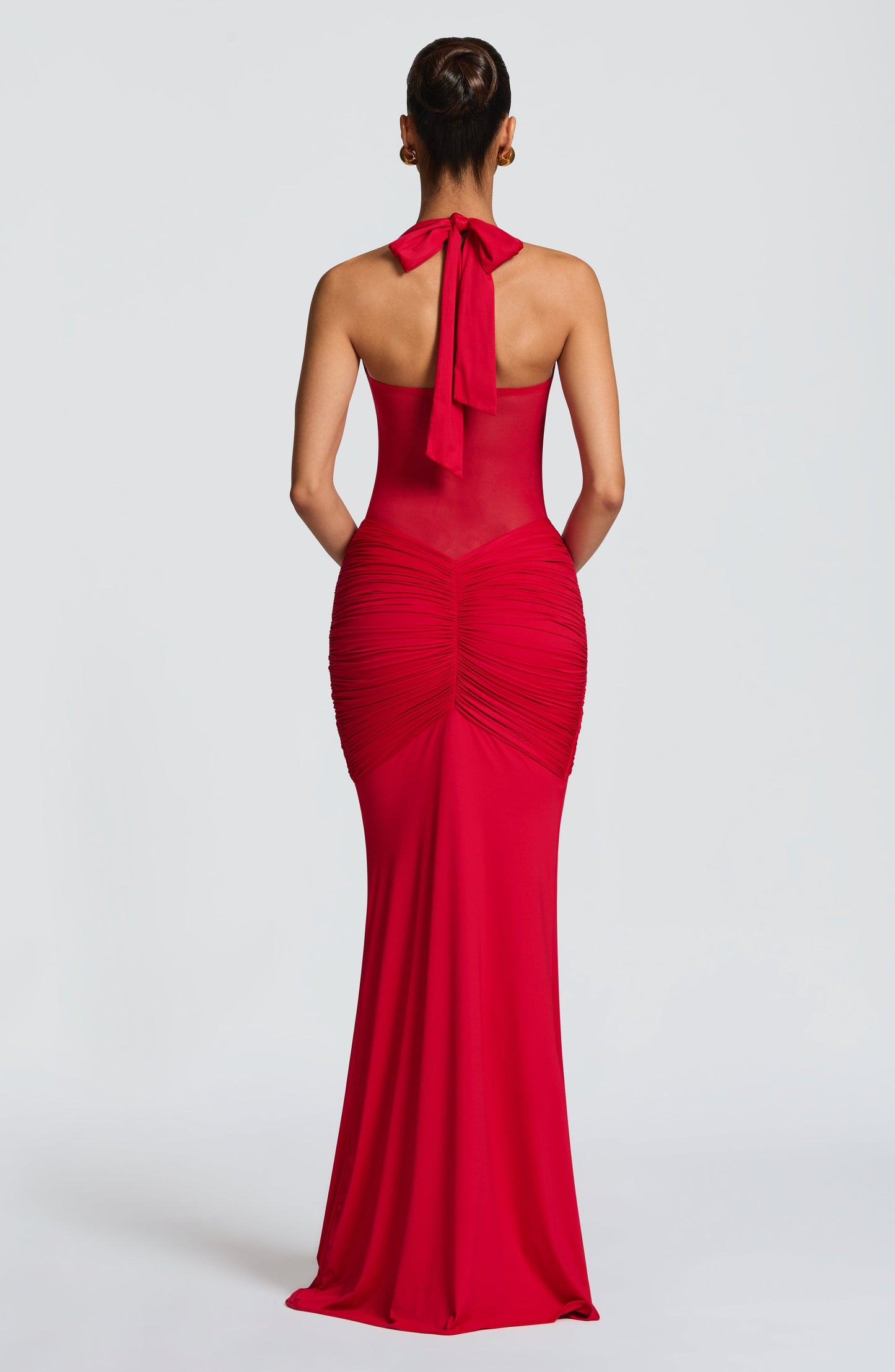 Robe Longue Longue - Rouge