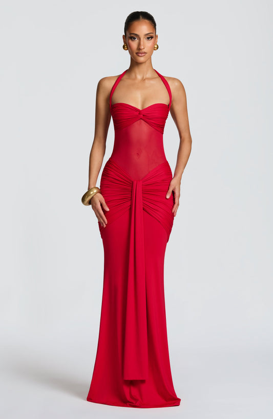 Robe Longue Vixen - Rouge