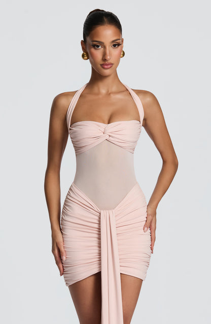 Robe Courte Courte - Soft blush
