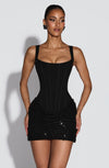 Robe Courte Yeona - Noir